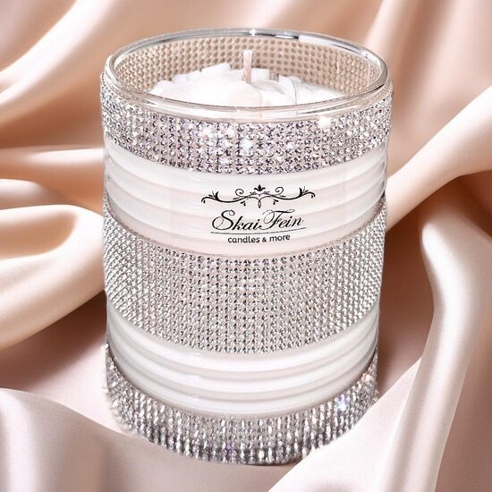 Svece “Brilliant Lady Silver”, degšanas ilgums ~50h